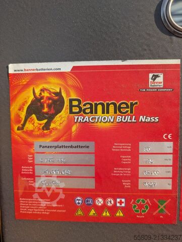 Электрический 4-х колесный вилочный погрузчик Jungheinrich EFG 430