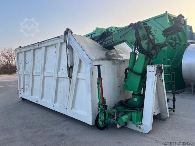 کانتینر رول-آف  CONTAINER SCARRABILE USATO CON TETTO E GRU