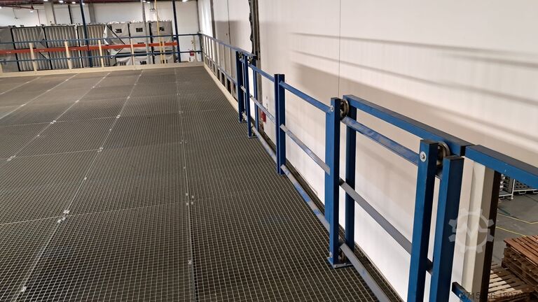 Estructura tipo dúplex para almacenamiento REGALIT Mezonet pre výrobné haly