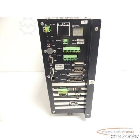 组成部分 Trumpf 1255448 Industrial PC / Industrie PC SW V4.2 HW Index A3 SN: 2918