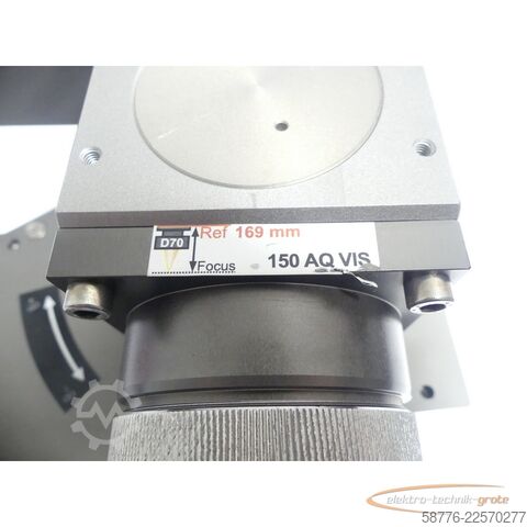 Komponent Trumpf 150 AQ VIS Fokussieroptik 22-43-83-00/02 mit  22-43-82-00/01 und 22-27-04-00/05