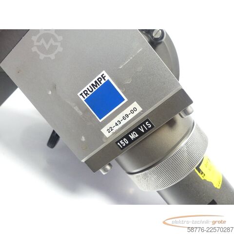 Komponentti Trumpf 150 MQ VIS Fokussieroptik 22-43-69-00 +  +