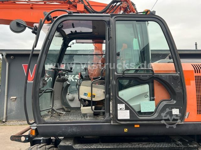 Mobiele graafmachine HITACHI ZX170W-5B 4x4 Tieflöffel Mobilbagger