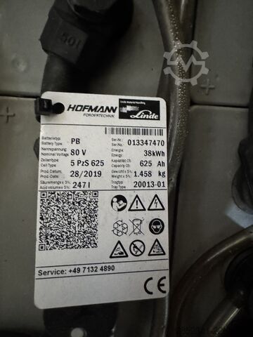 Motostivuitor Linde E30L mit Triplex 6880 mm