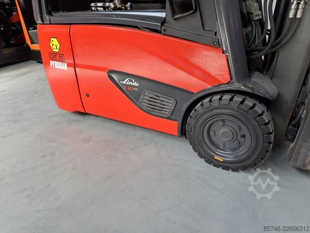 E 16 - 386 / 02 Evo * Atex EX * PYROBAN 3G / Z2 * ট্রিপ্লেক্স FFL !! LINDE E 16 - 386 / 02 Evo * Atex EX * PYROBAN 3G / Z2 * Triplex FFL !!