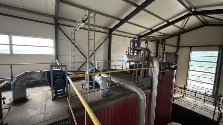 Котельная установка на биомассе Biomass boiler plant 