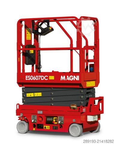 Nacelles à ciseaux Magni ES 0607 EP Elektro 5,60 m Neugerät