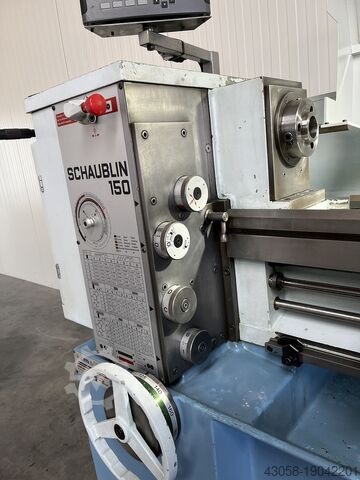 सीसा/फीड धुरी खराद Schaublin 150A