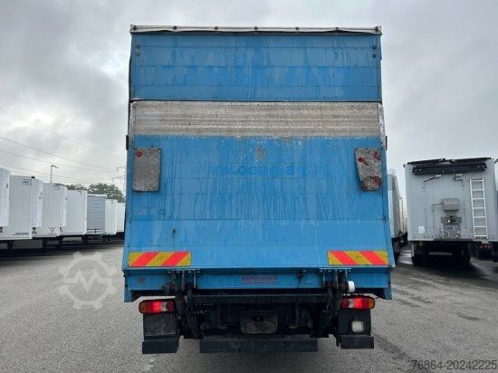 Camion cu platformă și prelată DAF LF 55.250 PLANE MIT LBW, MANUAL, E5