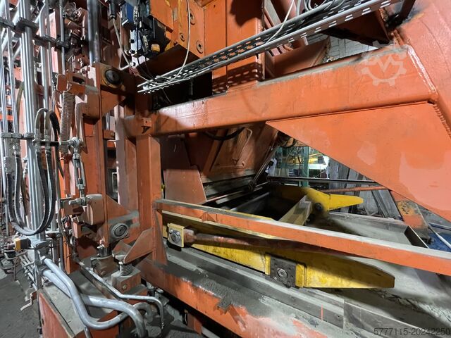 Production line for concrete elements Omag TRONIC 140/120