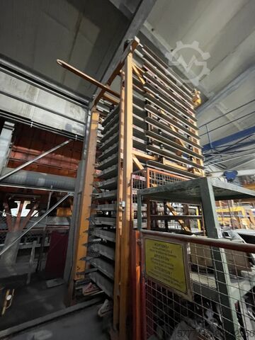 Production line for concrete elements Omag TRONIC 140/120