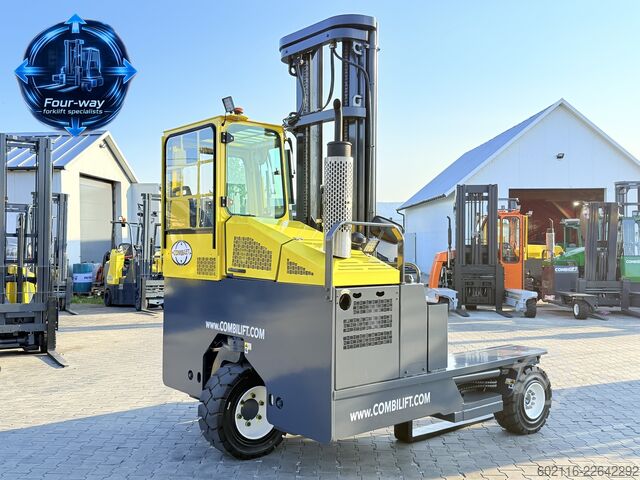 4-way forklift Combilift C5000XL GAS TRIPLEX 6920 FREE-LIFT CABIN