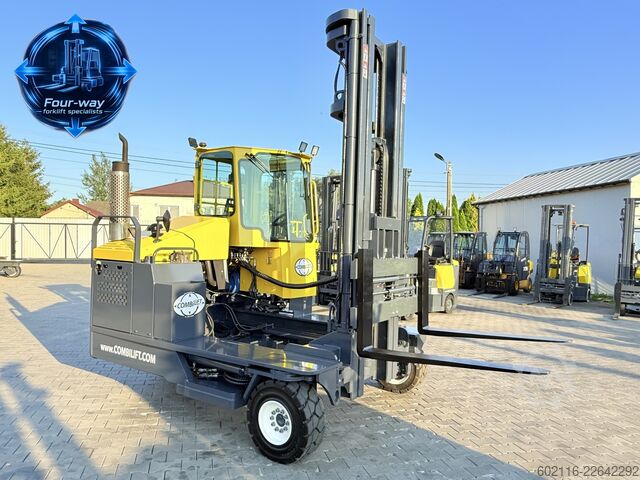 4-way forklift Combilift C5000XL GAS TRIPLEX 6920 FREE-LIFT CABIN
