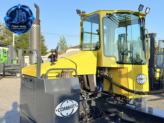 4-way forklift Combilift C5000XL GAS TRIPLEX 6920 FREE-LIFT CABIN