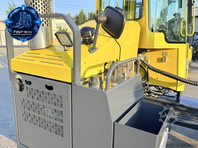 4-way forklift Combilift C5000XL GAS TRIPLEX 6920 FREE-LIFT CABIN