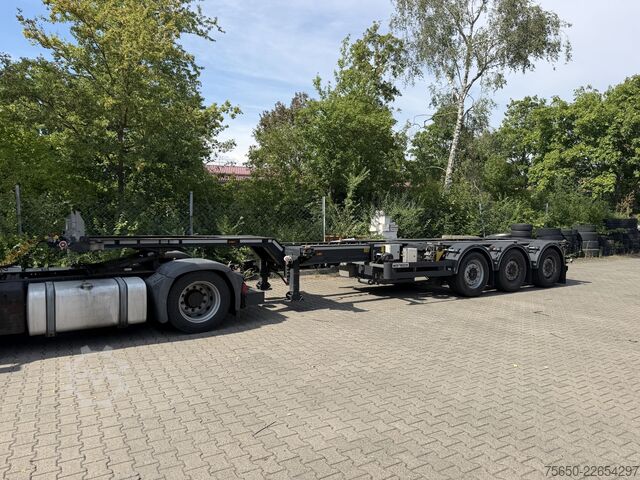 Hoán đổi thùng moóc bán rơ-moóc web trailer LPRS 24  3 Achs Container- Chassis incl. Generator TranscoolWenig Benutzt