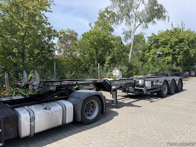 Hoán đổi thùng moóc bán rơ-moóc web trailer LPRS 24  3 Achs Container- Chassis incl. Generator TranscoolWenig Benutzt
