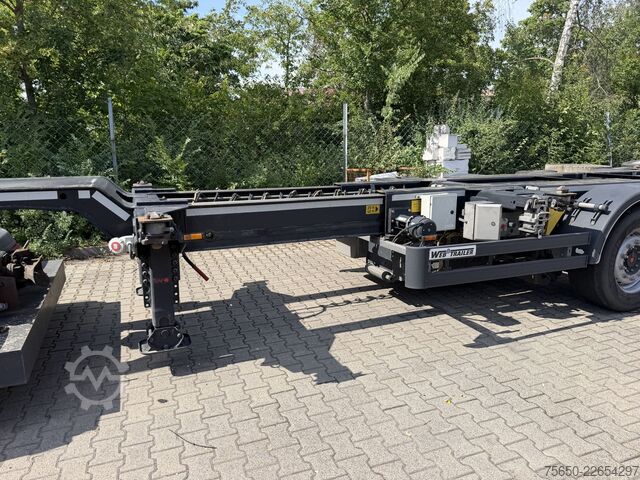 Hoán đổi thùng moóc bán rơ-moóc web trailer LPRS 24  3 Achs Container- Chassis incl. Generator TranscoolWenig Benutzt