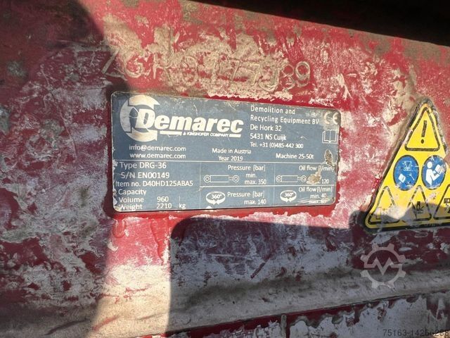 Altro  Sortiergreifer DRG 36 Anbaugeräte/Baumaschinen S