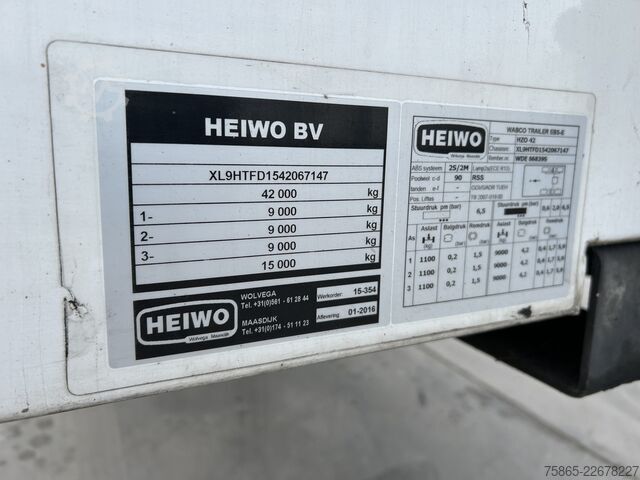 Kjøle- og frysetransport H.T.F HZO 42 / Thermo King SLXe 300 / Stuuras / Loadl...