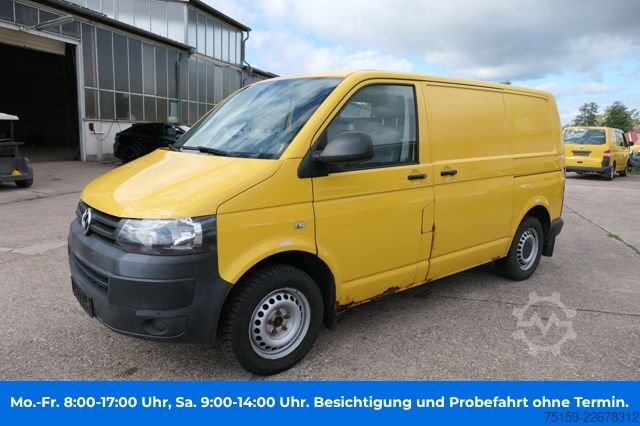 Fourgon tôlé VW T5 Transporter 2.0 TDI EURO-5 CoC 2xSCHIEBETÜR PARKTRONIK