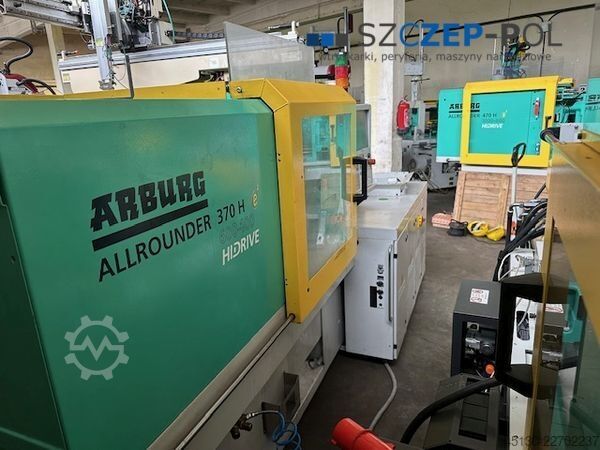 Máquina de moldagem por injeção Arburg 370H 600-100