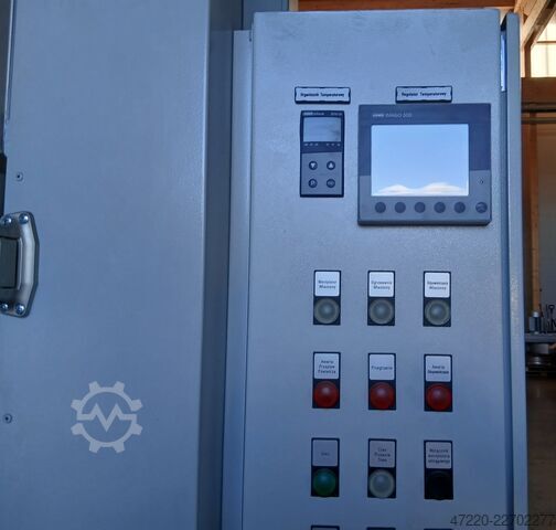 תנור אוויר חם חשמלי לייבוש צבעים 250°C Eliog GmbH KUV 250/15-10-10 nach DIN EN1539