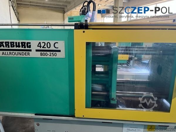 машина за шприцоване Arburg 420C 800-250