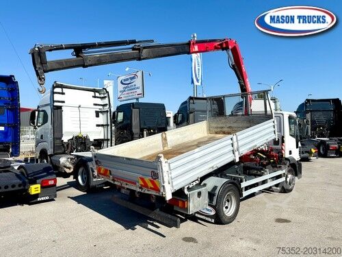 Autobasculantă cu trei laturi Iveco Eurocargo 120E24 gru FASSI F80A.24