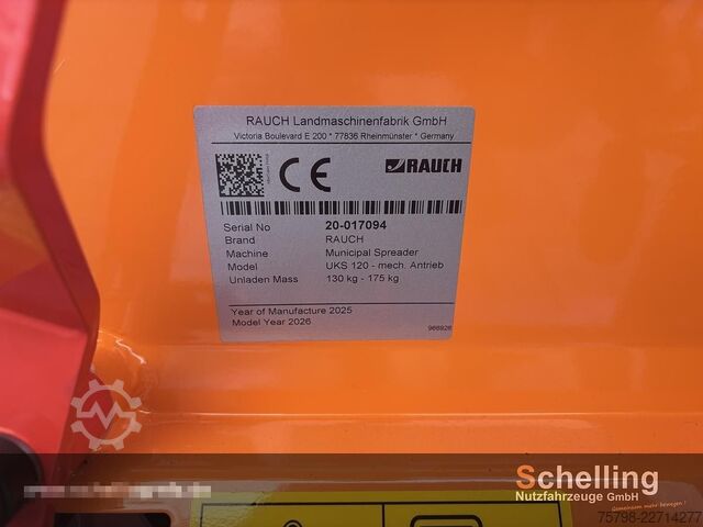 Máy nông nghiệp RAUCH UKS 120