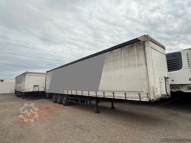 Odprta polprikolica s ponjavo SCHMITZ CARGOBULL SCB S3T Getränke+EN12642XL+10 Stück sofort