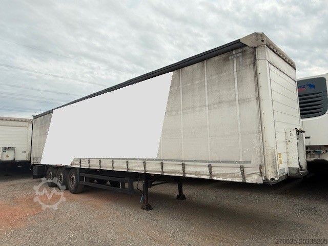 Rơ moóc bán mở với bạt phủ SCHMITZ CARGOBULL SCB S3T Getränke+EN12642XL+10 Stück sofort
