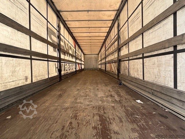 Rơ moóc bán mở với bạt phủ SCHMITZ CARGOBULL SCB S3T Getränke+EN12642XL+10 Stück sofort