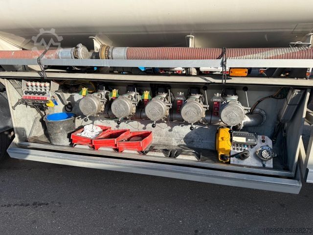 Cisternas piekabe  HMK Bilcon 27.000 l. ADR Tank 5 compartment