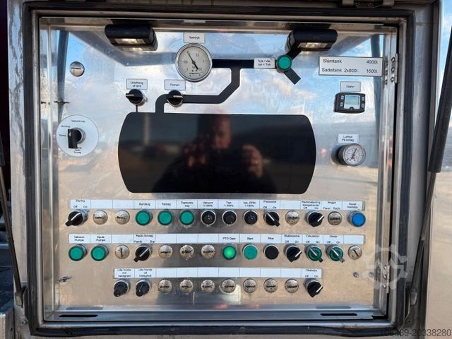 Вакуумен цистерна камион MAN TGM 14.250 VM-Tarm Stainless Steel 4000 l. Kombi