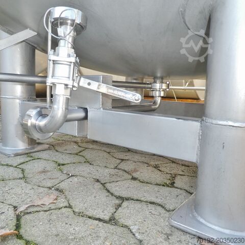1100-Liter-Druckbehälter, Aisi 304 Waldner 7475