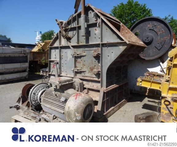 Kleemann SHB14-1000 triecieniznīcinātājs  Percussion crusher Kleemann SHB14-1000