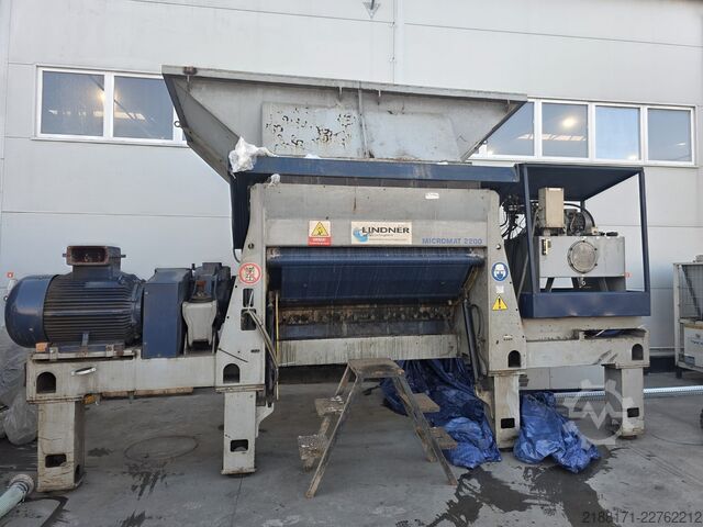 Penghancur poros tunggal LINDNER MICROMAT 2200