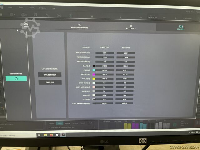 Large format printer / flatbed printer Fuji Acuity Prime L from 2023