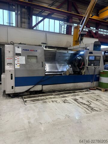 CNC 车铣加工中心 DOOSAN Puma 400 LMB steady rest +2000 mm