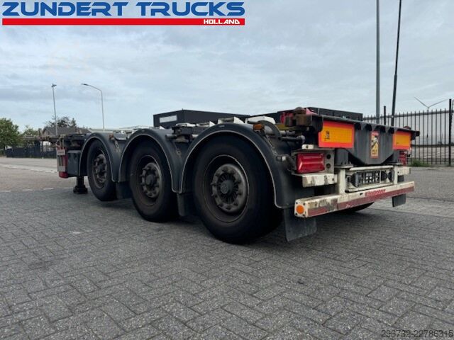 نقل الحاويات Kässbohrer 3 AS CONTAINERCHASSIS, MULTI FUNCTIONAL ALL CON...