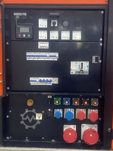 Dizelski agregat, generator struje, agregat za hitne slučajeve – nedostaju brizgaljke, alternator EUROPOWER + VOLVO PENTA EPUS 150 TDE-3A