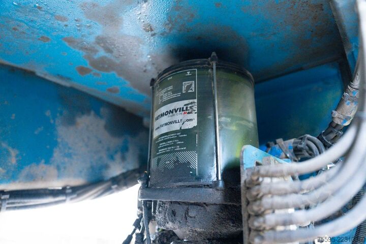 Semirremolque de plataforma baja FAYMONVILLE Multi-Z-8H-W-A-30AT-15.00-17.5-2.99-gk.A-Schien