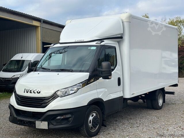 Transporter mit Koffer Iveco Daily 35C16 Zwillingsbereifung.LBW.Klima