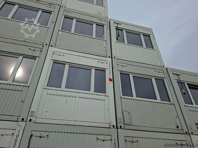 Wadah kantor  DUO Anlage 20DV Büro Container 20FT