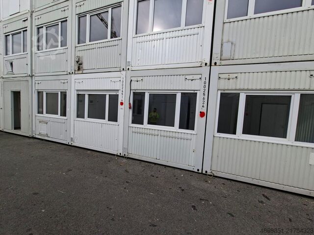 Wadah kantor  DUO Anlage 20DV Büro Container 20FT