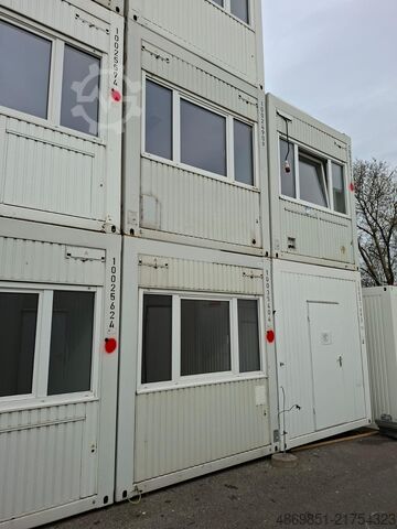 Wadah kantor  DUO Anlage 20DV Büro Container 20FT