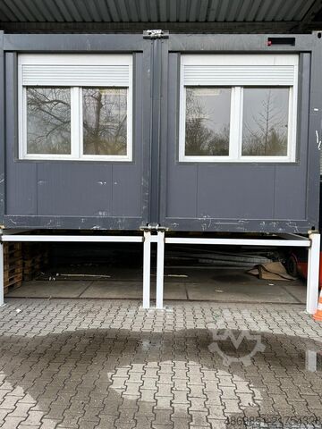Wadah kantor  DUO Anlage 20FT Bürocontainer Container