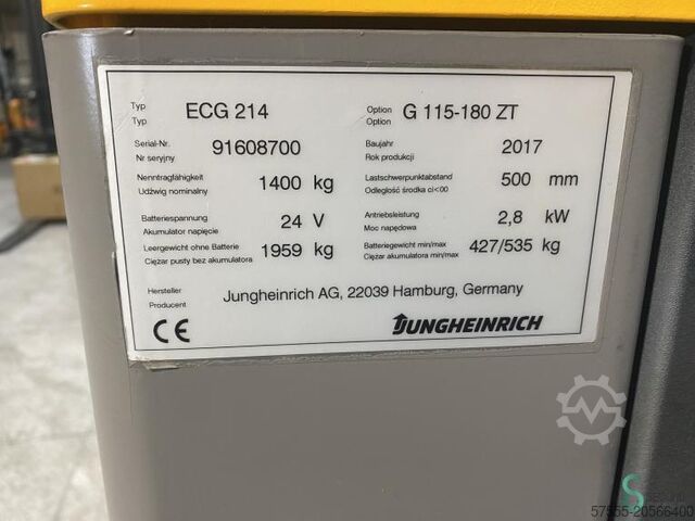 вилочный погрузчик Jungheinrich ECG214