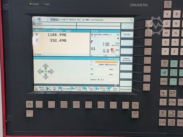 Torno CNC con eje C Krewema HFDM55 Krewema HFDM 55